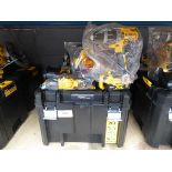 +VAT Dewalt toolkit comprising circular saw, jigsaw, drill, torch, 1 battery and charger