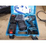 Cisvis battery drill with 2 batteries and charger