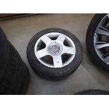 Audi alloy wheel and tyre size 2055516