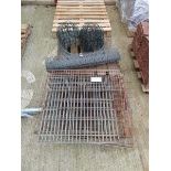 Fire guards, wire mesh, and wire