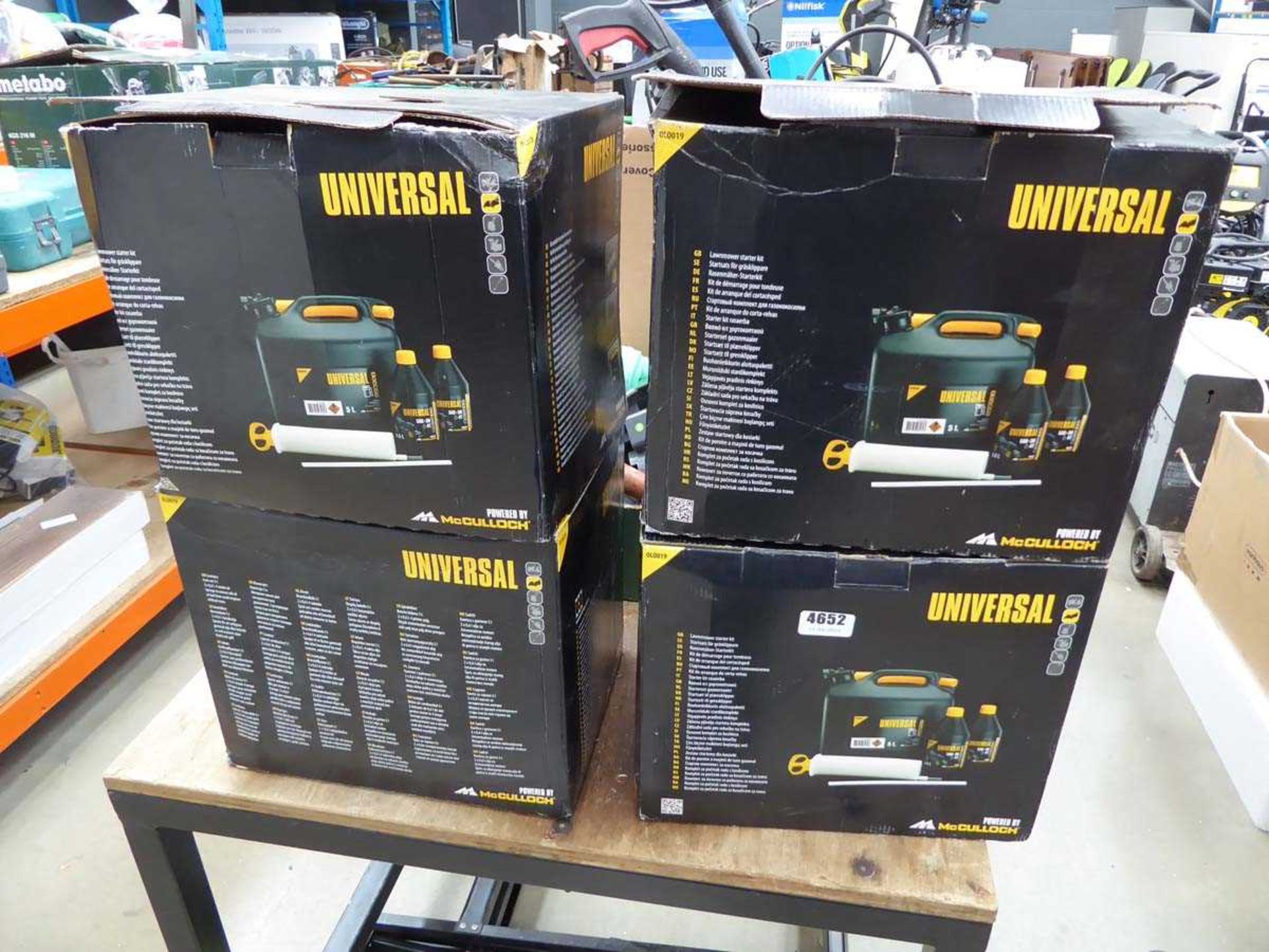 4 Universal lawnmower starter kits