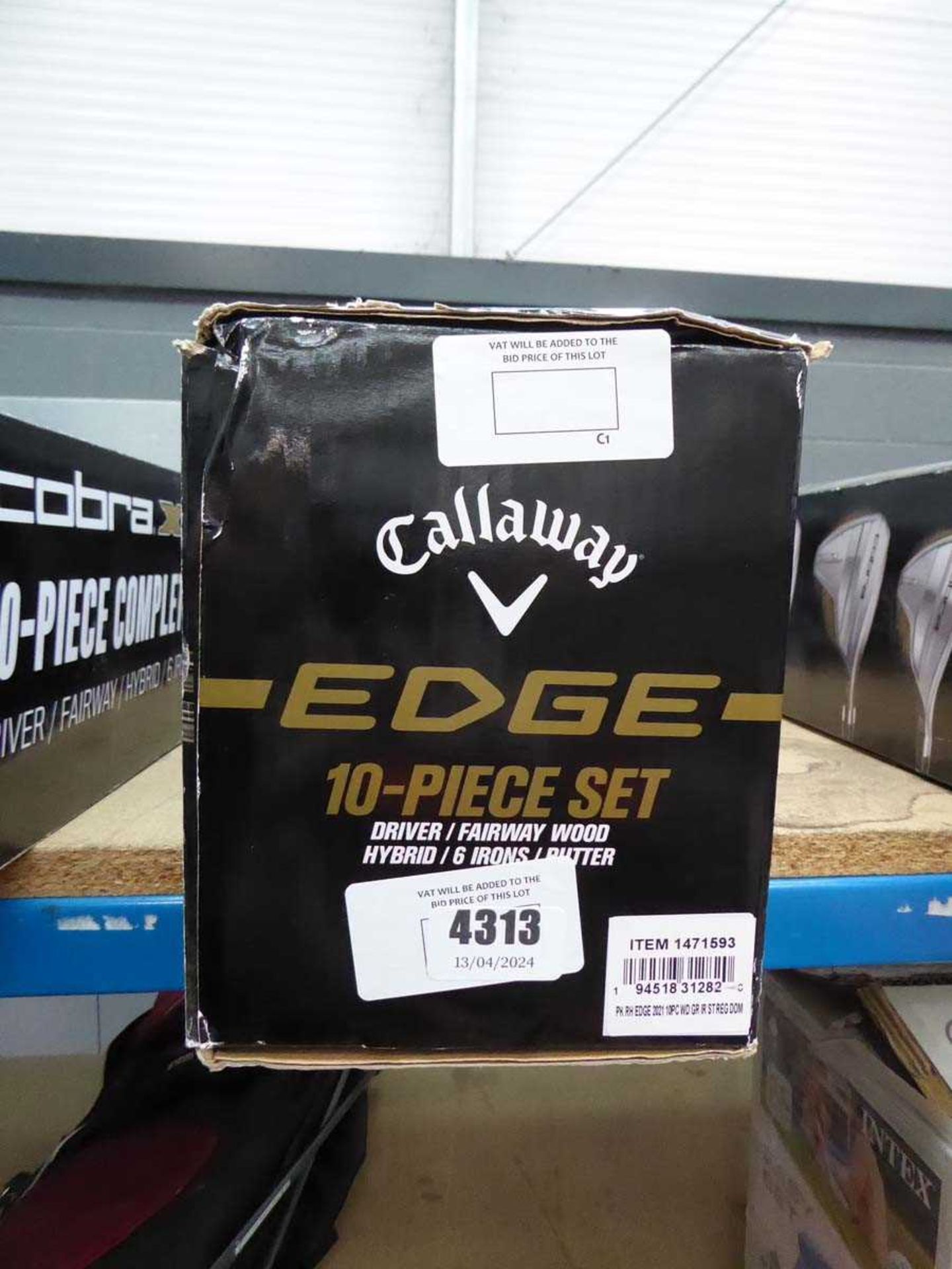 +VAT Cobra boxed golf set - Image 2 of 2