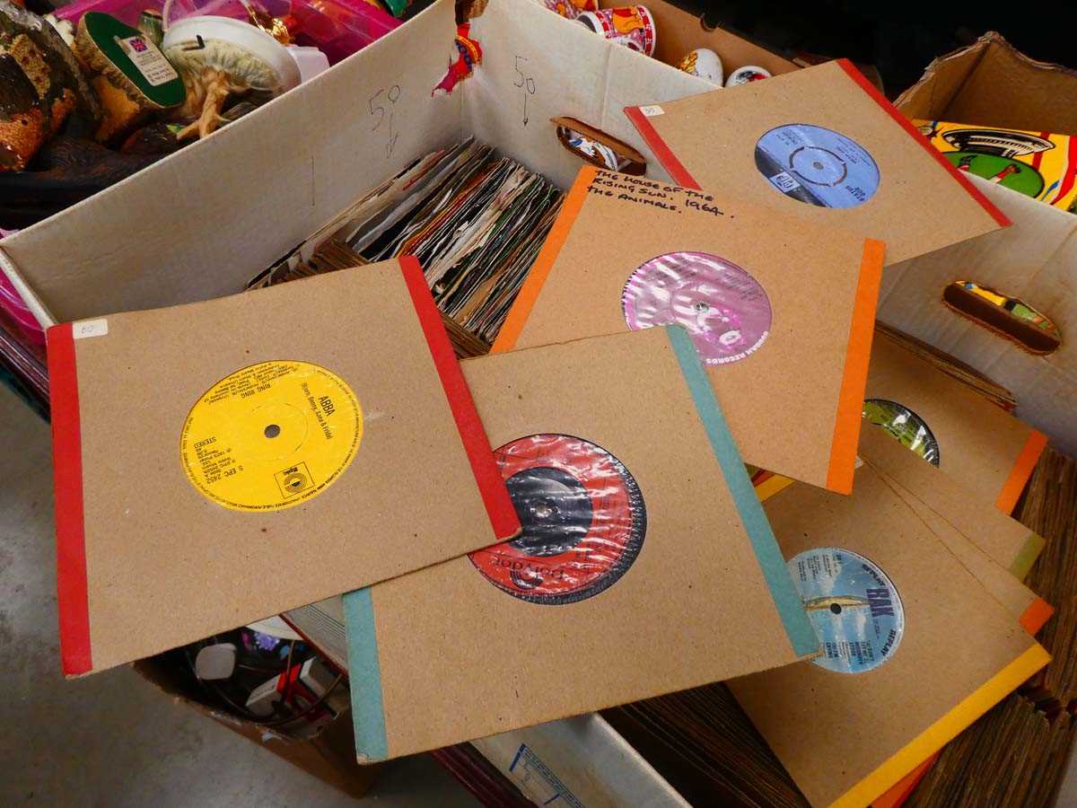 3 boxes containing 7" vinyl records - Image 2 of 2