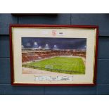 Ltd Edn. print of the FA Cup final replay 1993 Arsenal 2 - Sheffield Wednesday 1