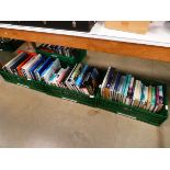 3 boxes containing large quantity of history books and biographies