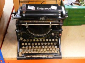 Vintage Underwood typewritter