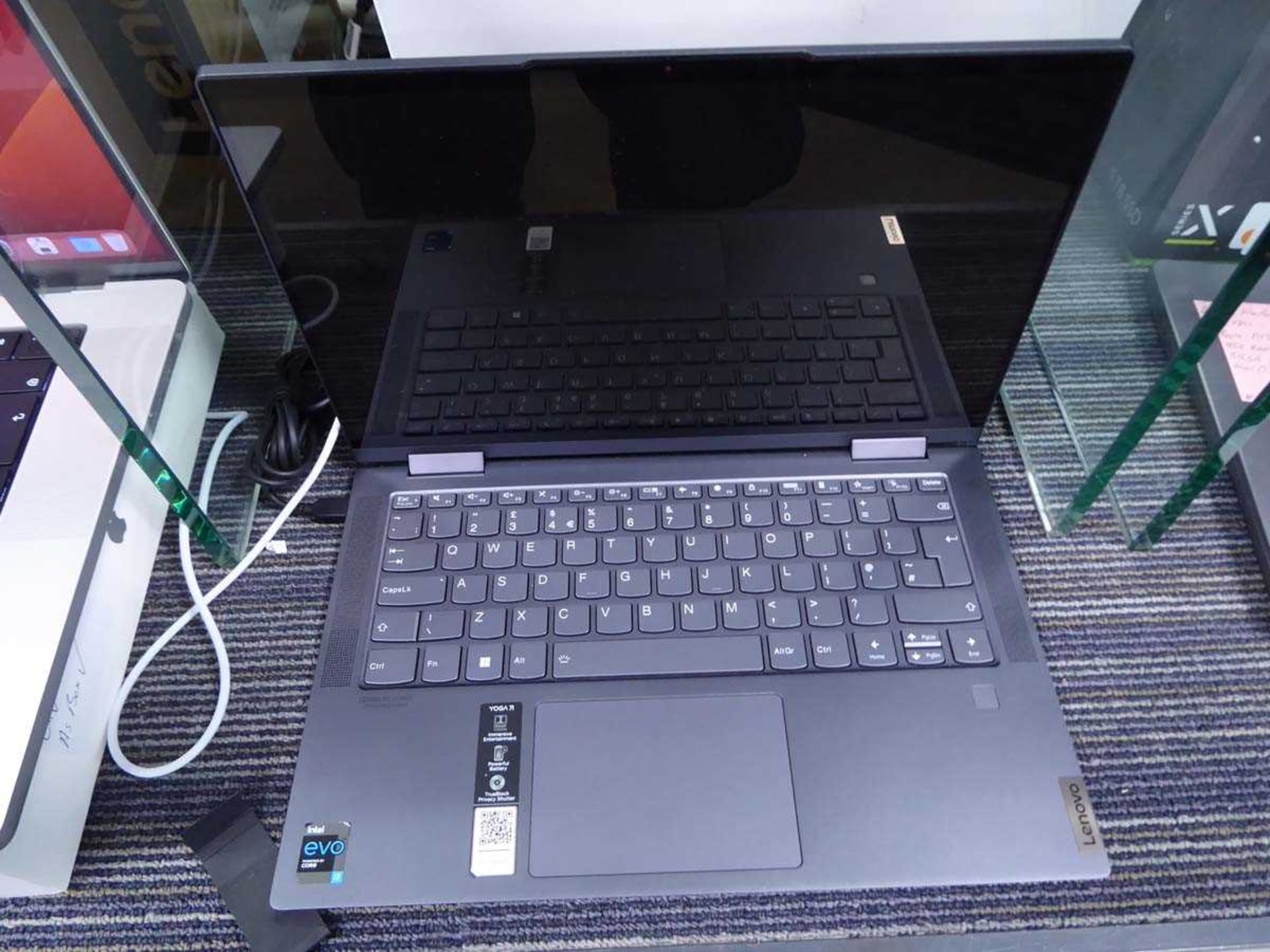 +VAT Lenovo Yoga 7 Laptop 14" 8 GB RAM, 512 GB SSD, 82bh00mnuk, includes power unit