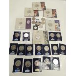 +VAT Consignment of 31 £5 coins in various theme / dates