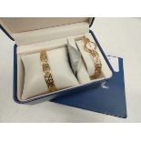 +VAT Rotary Mackintosh Style 11098 watch & bracelet gift set