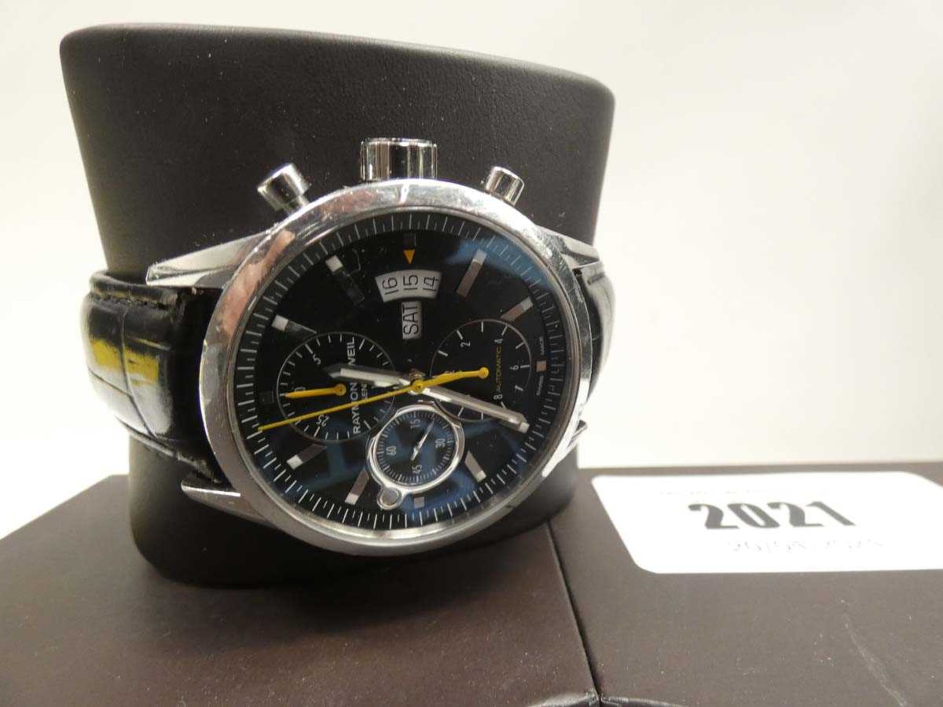 +VAT Raymond Weil Freelancer Automatic Chronograph wristwatch with box - Image 2 of 2