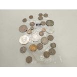 +VAT Various US coinage; Dollars, Half Collars, Cents (some copies)