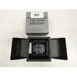 +VAT Omega x Swatch MoonSwatch 'Mission to the Moon' wristwatch with box and documents