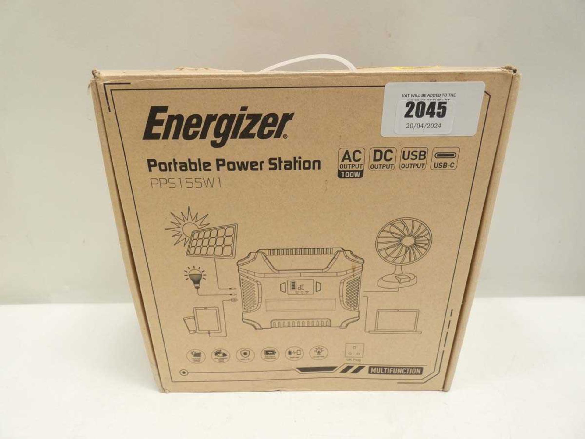 +VAT Energizer Portable Power Station