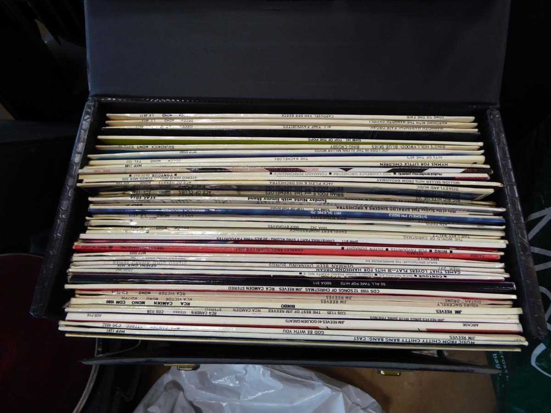 Box of records inc. Sound of Music, Jim Reeves, etc. - Image 2 of 2