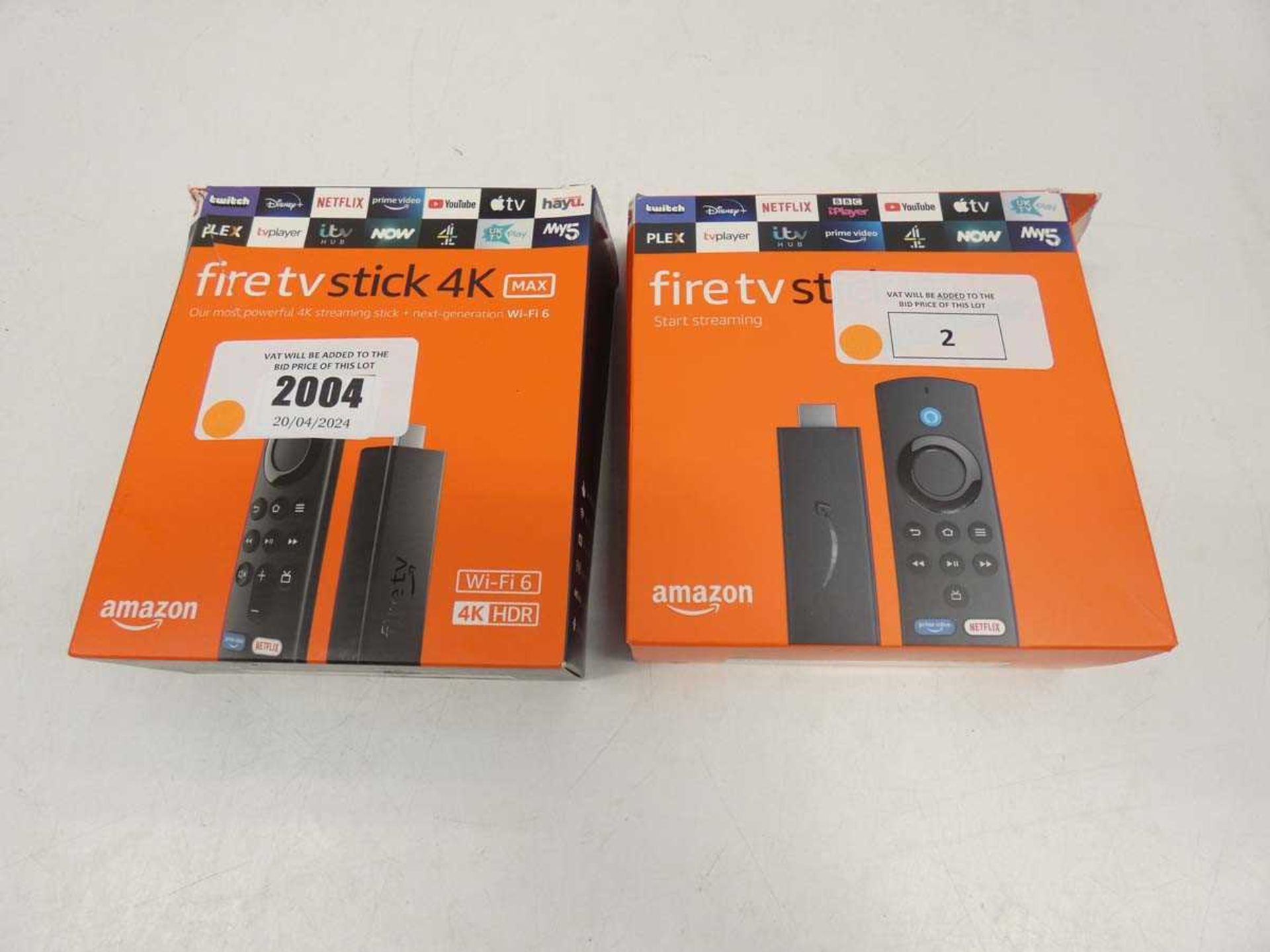 +VAT Fire TV Stick 4K Max & Lite