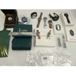 +VAT Various boxed and loose wristwatches / smartwatches