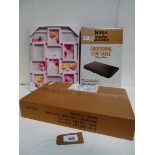 +VAT 3 Shelf wire unit rack, large pink multi photo frame and a Ninja Woodfire accessories