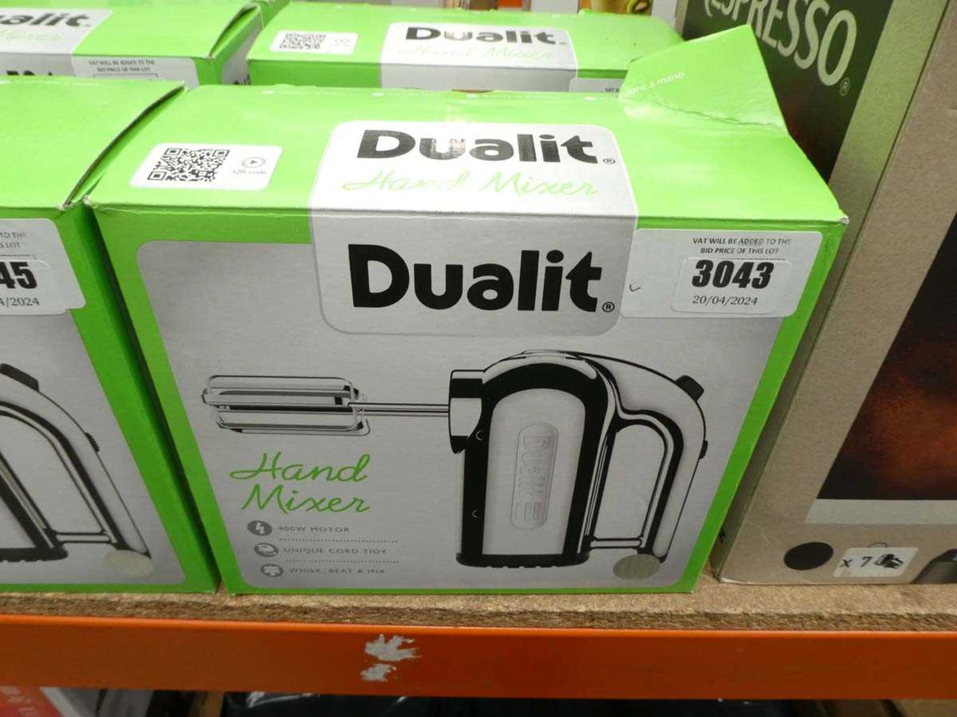 +VAT Dualit hand mixer - Image 2 of 3