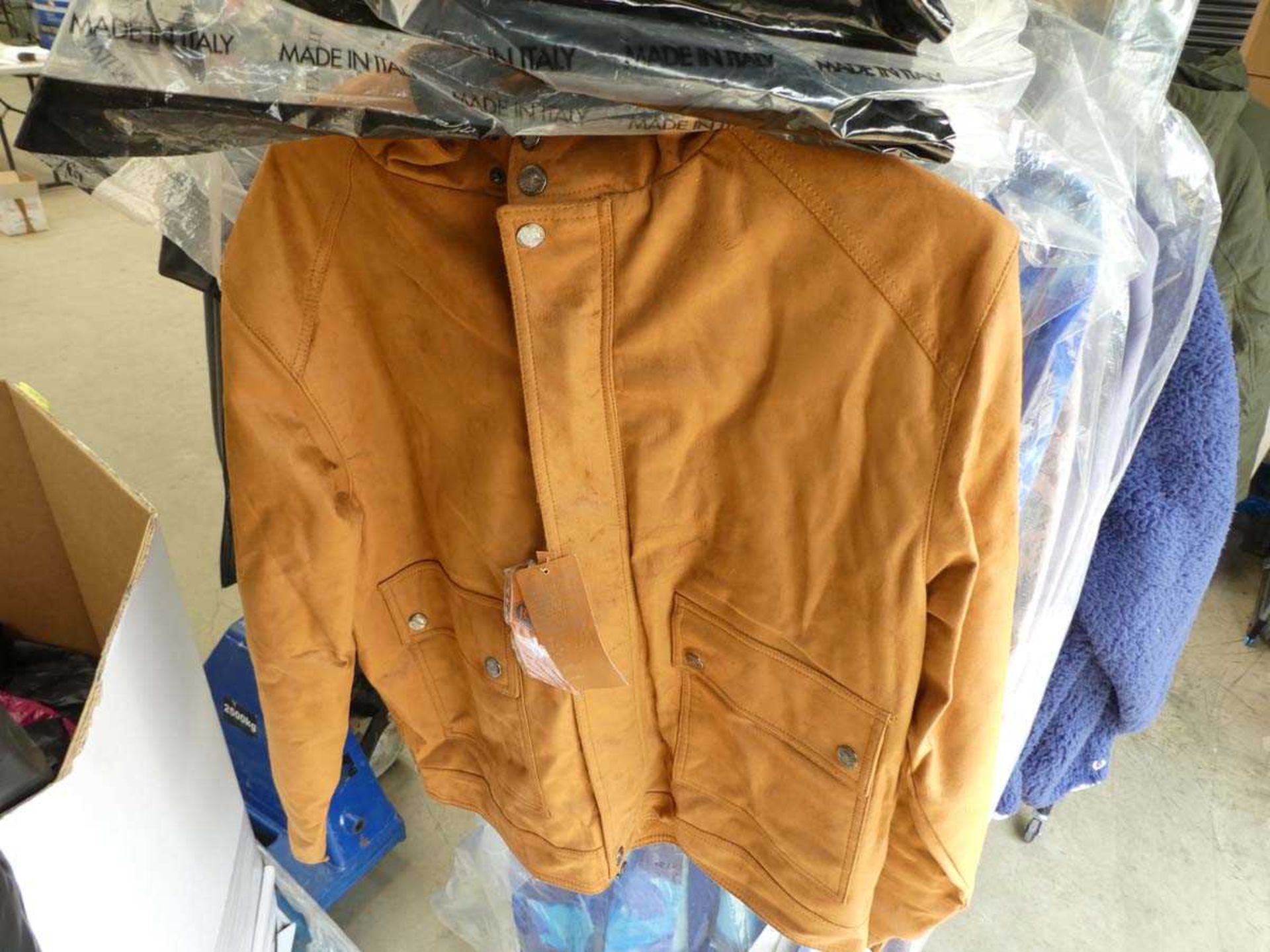 Reporgage brown suede jacket