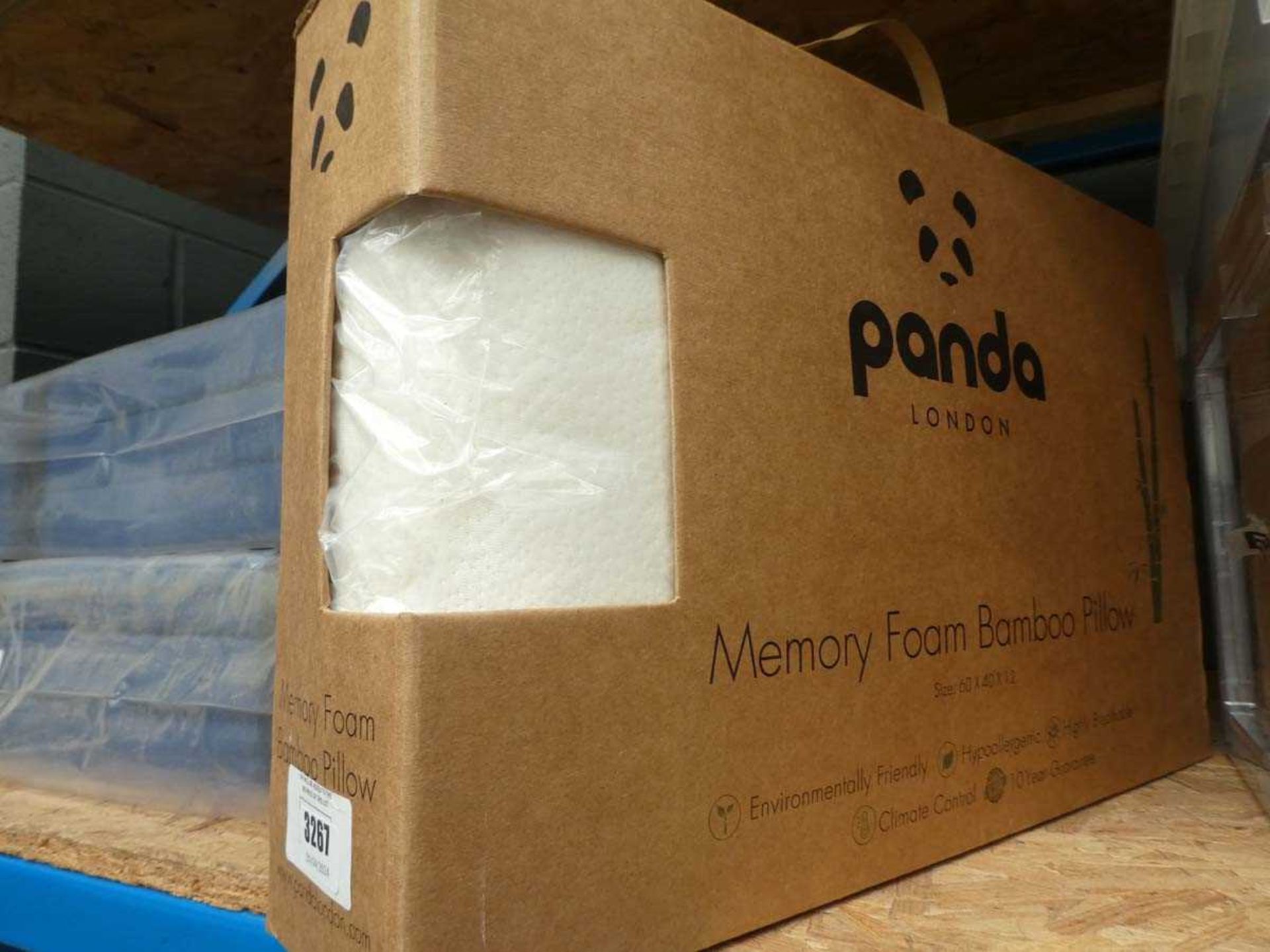 +VAT Memory foam bamboo pillow