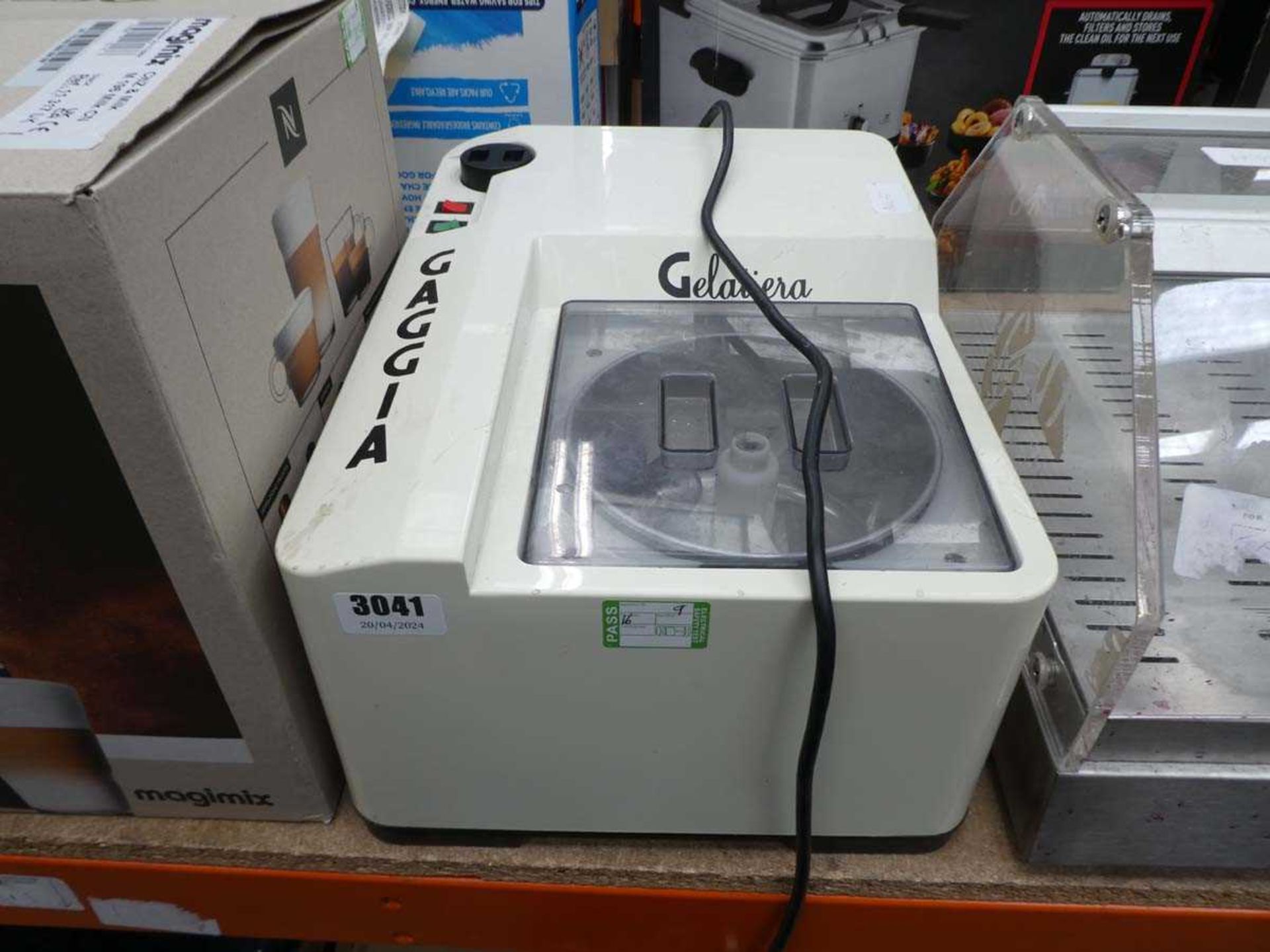 Gaggia ice cream maker