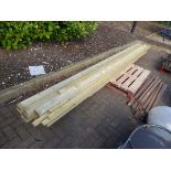 Large qty of assorted timber