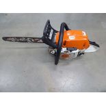 Stihl MS271 petrol powered chainsaw