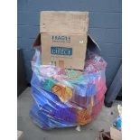+VAT Large bag of plastic linbins and cardboard linbins