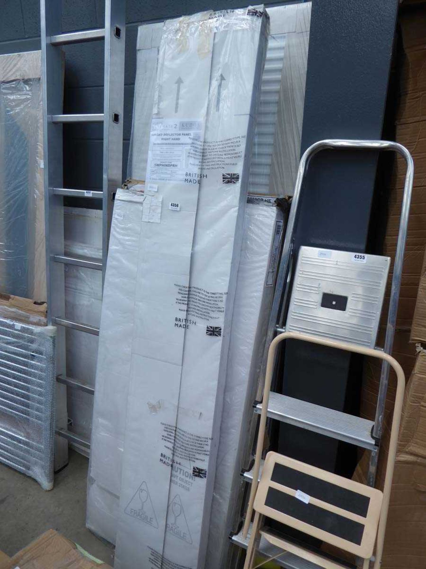 6 assorted radiators