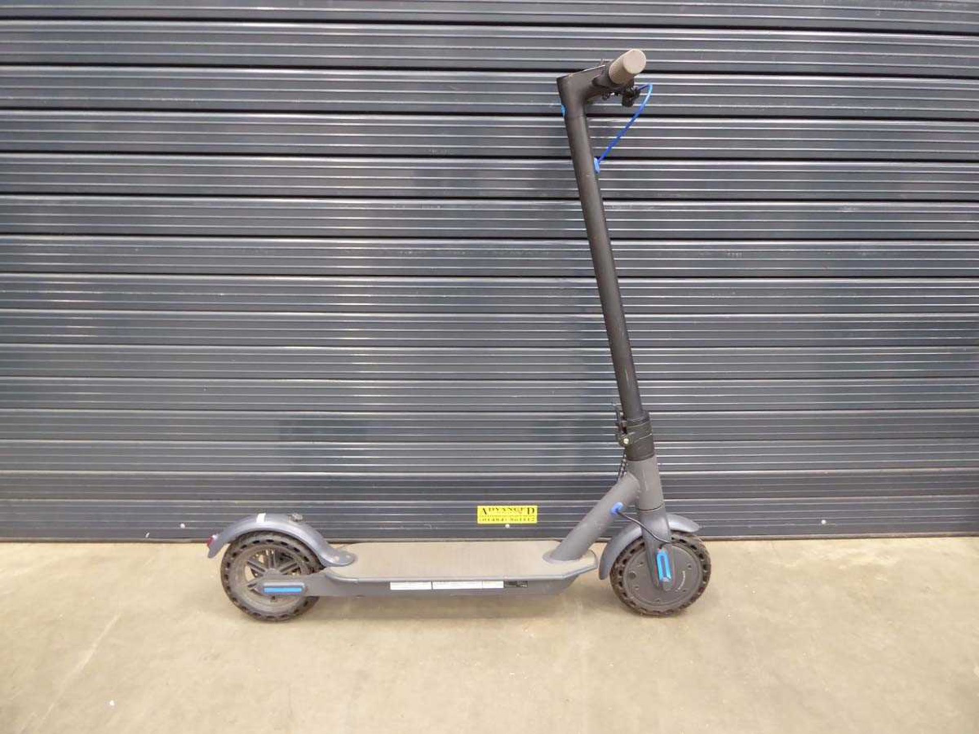 Grey electric scooter, no charger