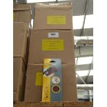 +VAT 5 boxes of Flexovit 50-grit sanding sheets