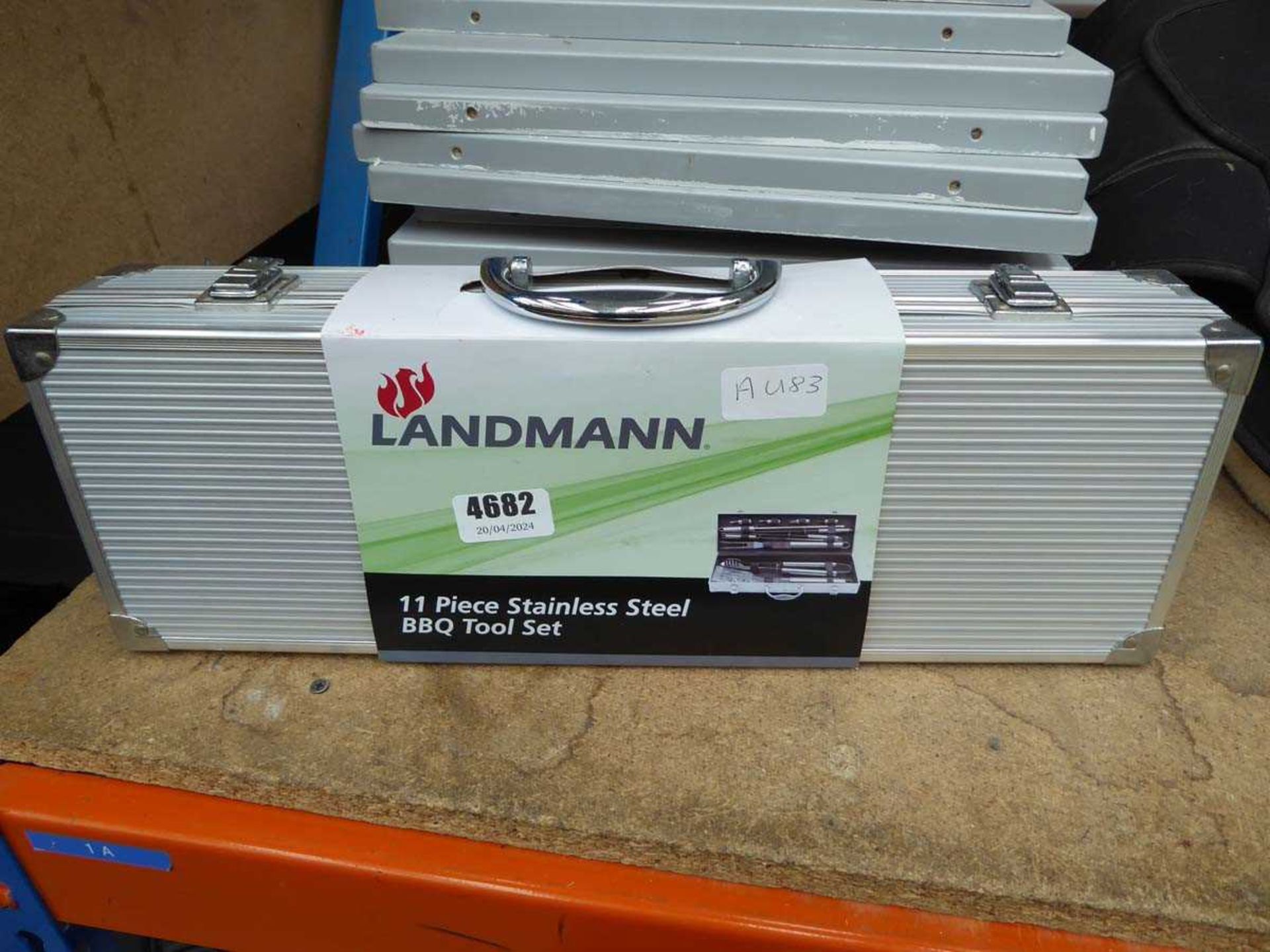Landman stainless steel BBQ set