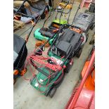 Qualcast electric mower with grass box