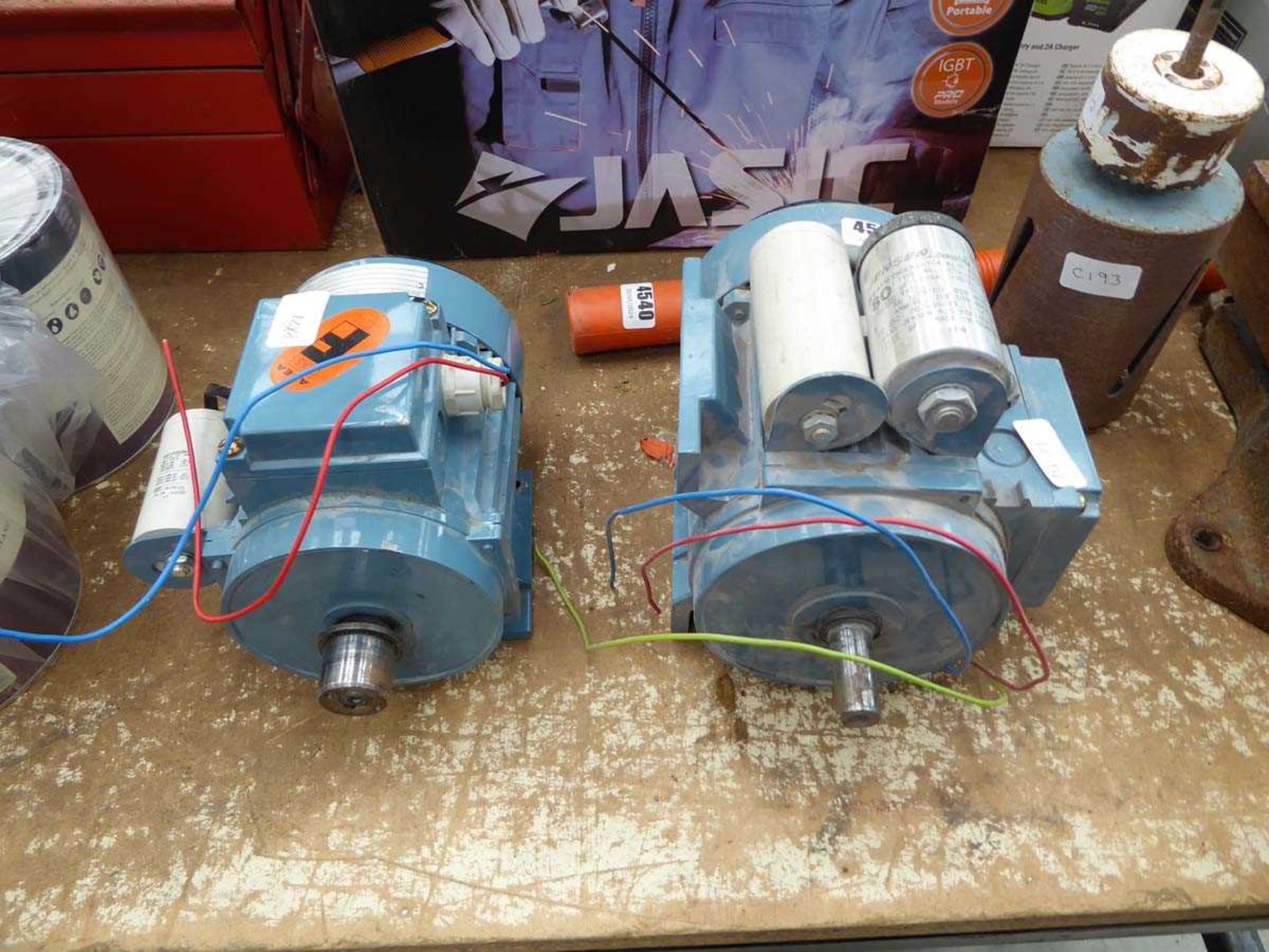 2 electric motors