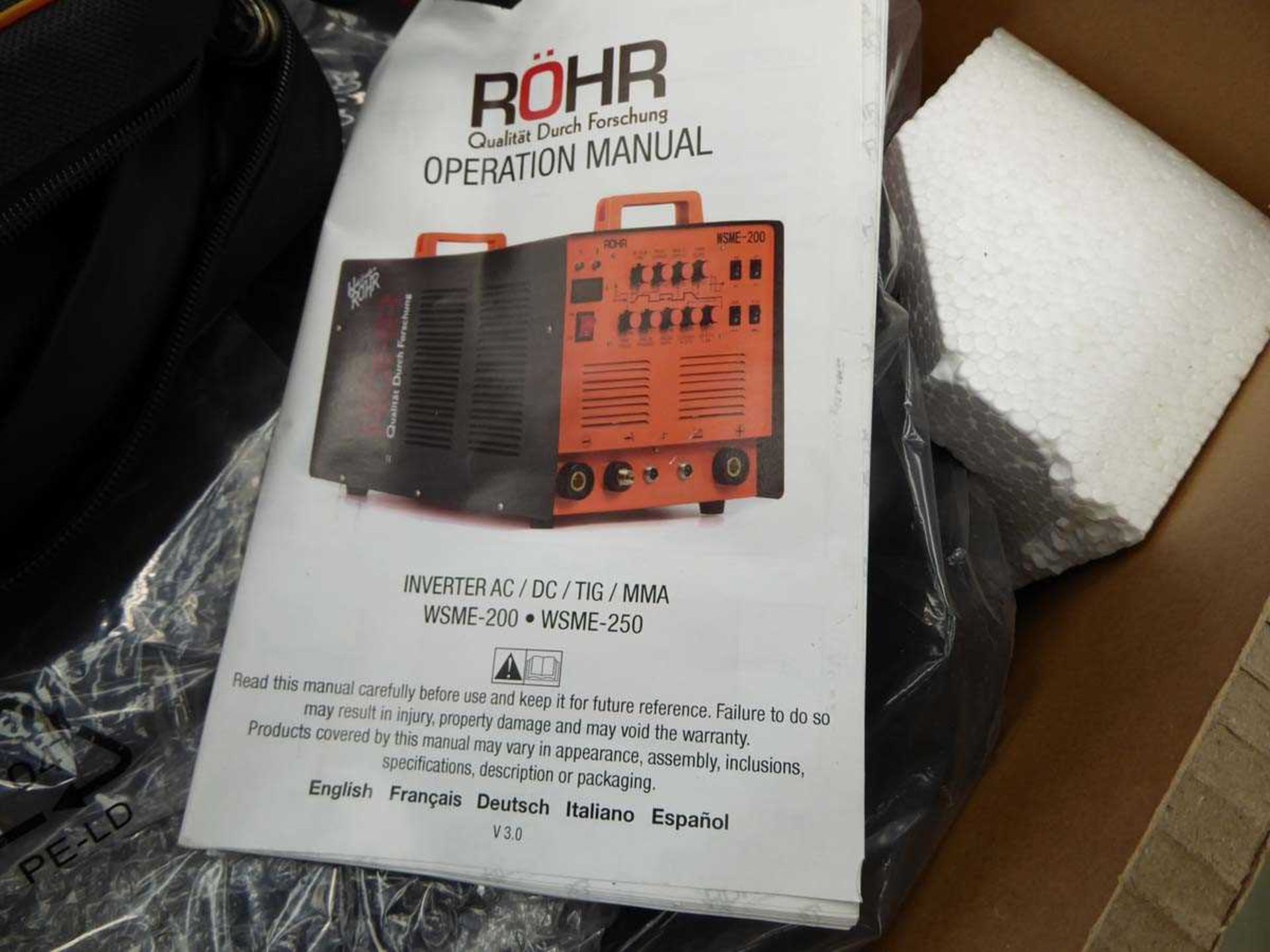 Rohr WSME 200 welding machine - Image 3 of 4