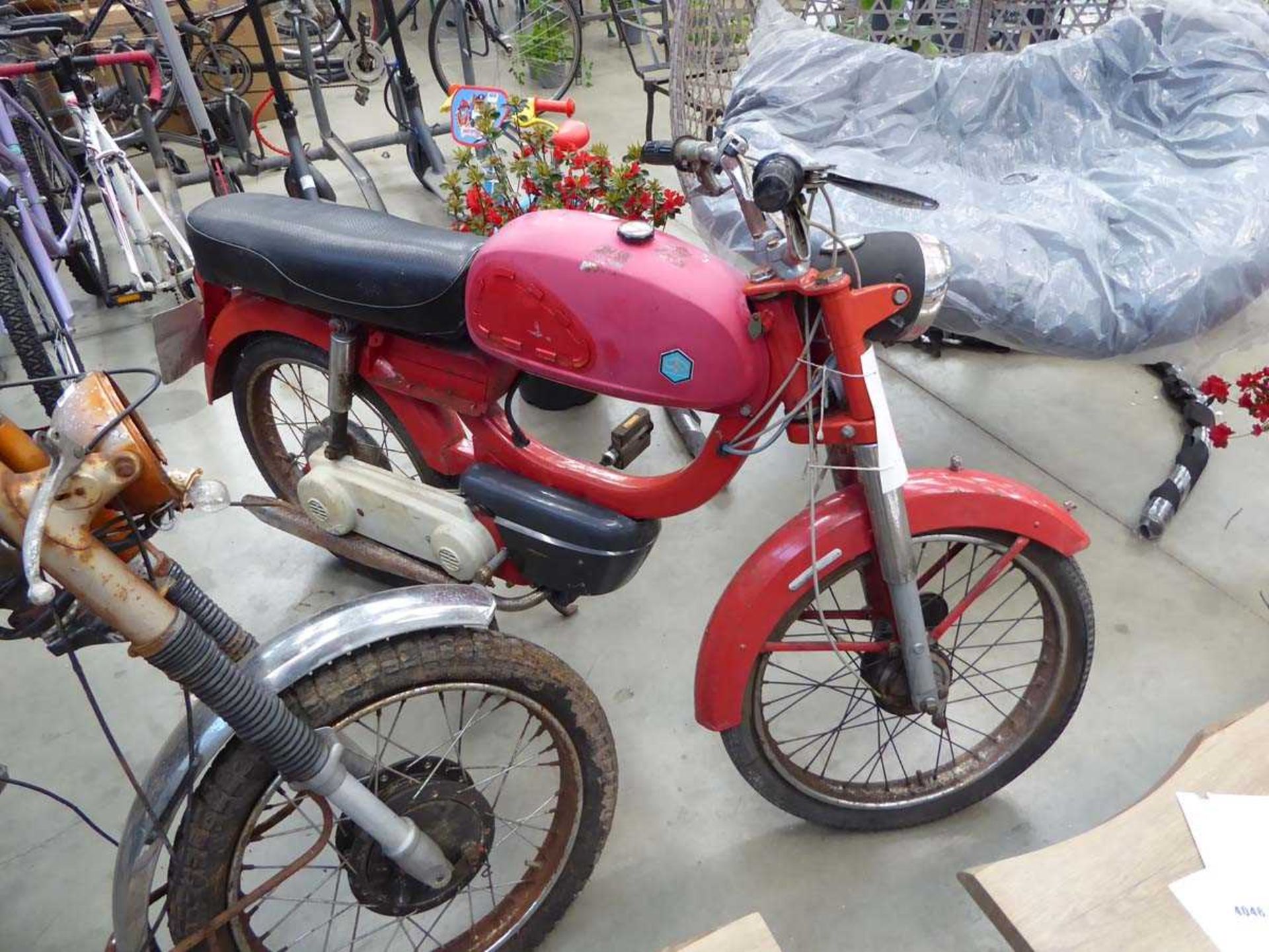 Vintage Motovespa moped