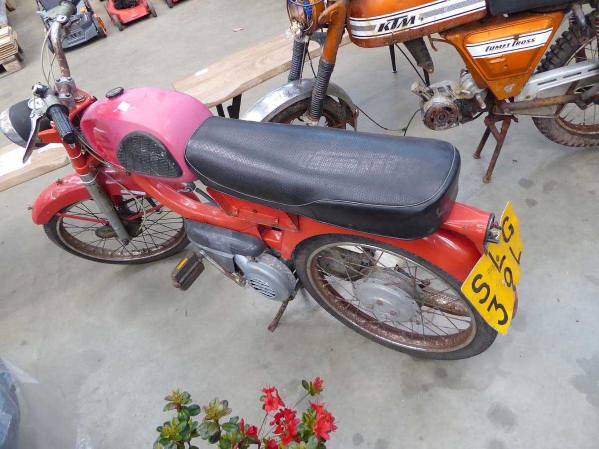 Vintage Motovespa moped - Image 4 of 4