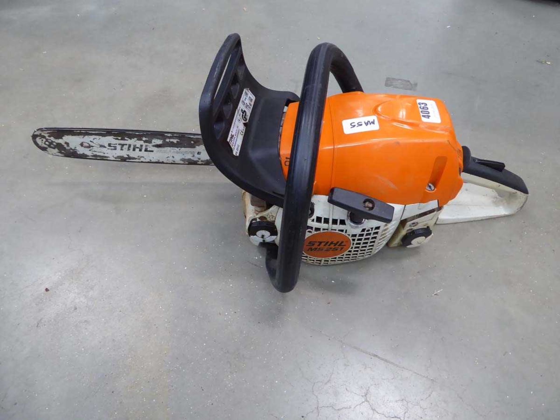 Stihl MS251 petrol powered chainsaw