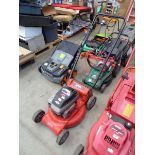 Rover Quattro petrol powered rotary mower, no grass box