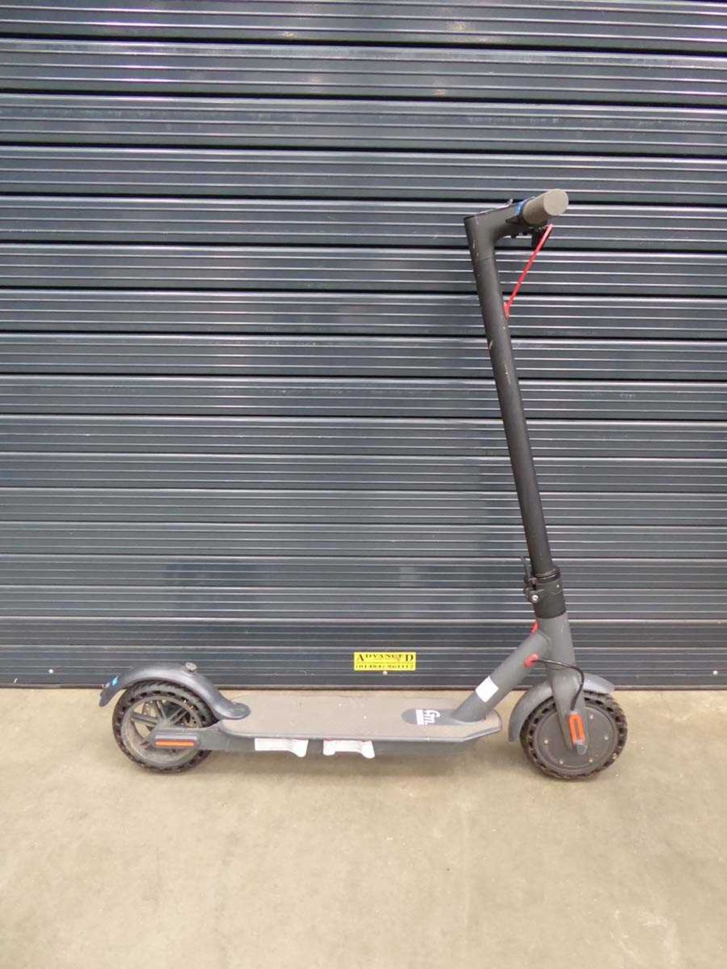 GeekMe grey electric scooter, no charger