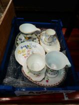 Box containing Leonardo Collection and other cups and saucers