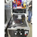 +VAT Arcade 1 up Marvel pin ball game