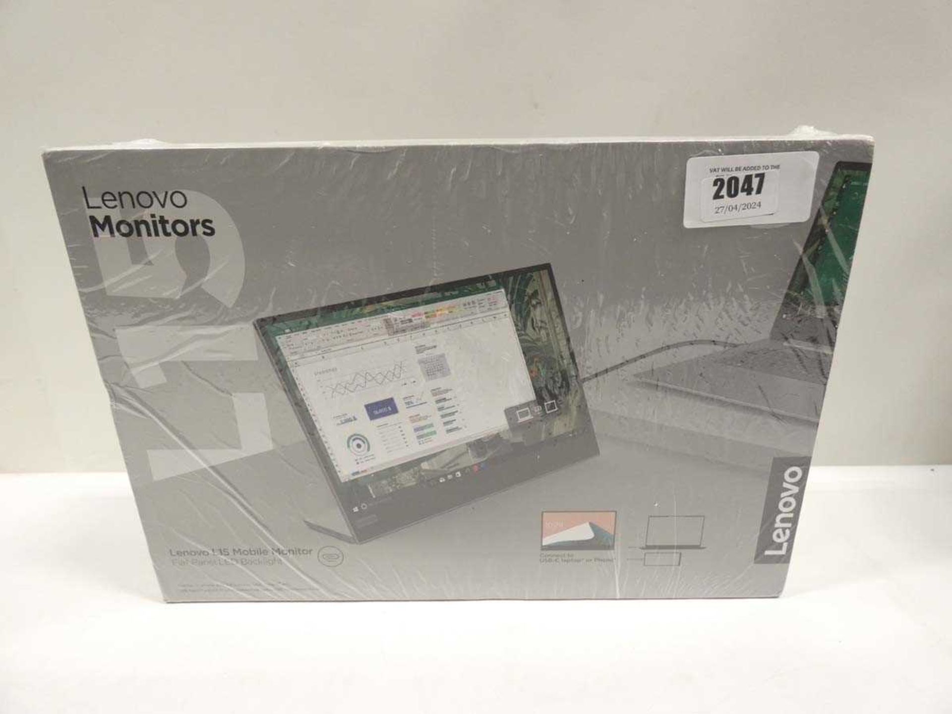 +VAT Lenovo L15 mobile monitor