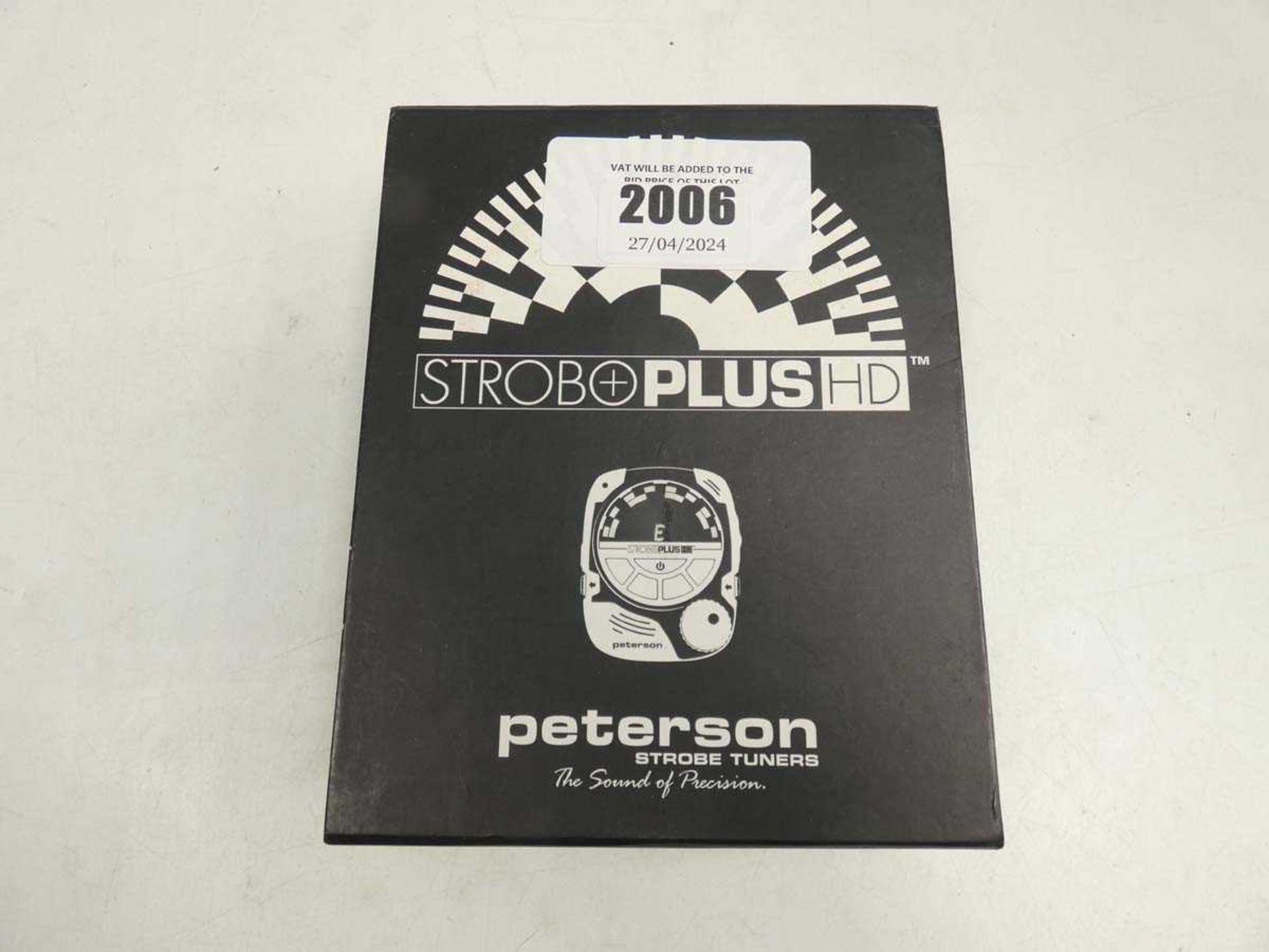 +VAT Peterson StroboPLUS HD tuner