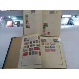 2 albums of various stamps and loose stamps