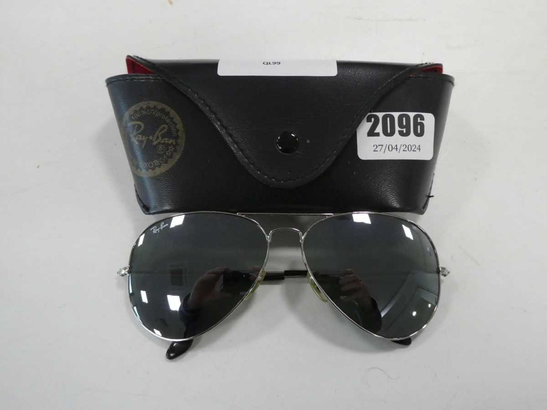 Ray-Ban sunglasses in case
