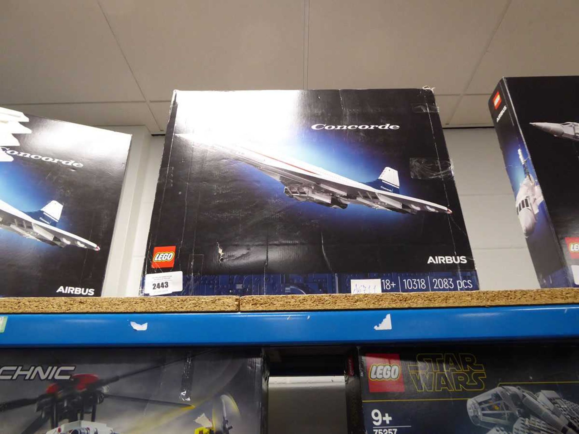 +VAT Boxed Lego Concorde airbus 10318 All LEGO is unchecked. No guarantee that LEGO in boxes is