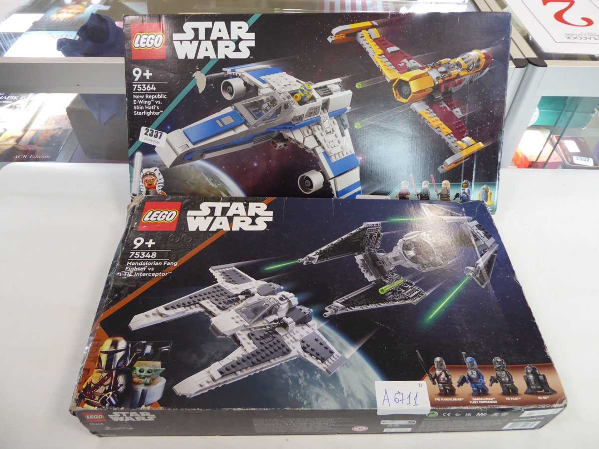 +VAT 2 LEGO Star Wars sets to include LEGO 75364 and LEGO 75348 All LEGO is unchecked. No