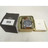 +VAT Fossil BQ2125IE wristwatch with tin