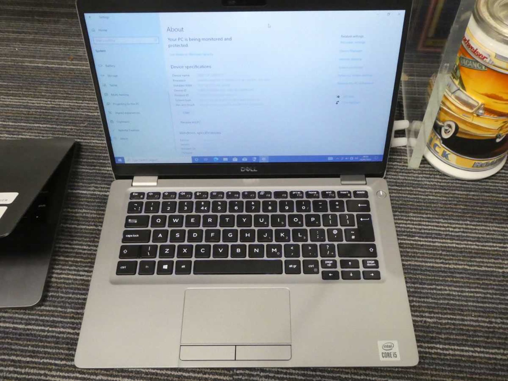 +VAT Dell Latitude 5310 Laptop with Intel i5-10210u processor, 8 GB RAM, 112 GB Storage, Windows